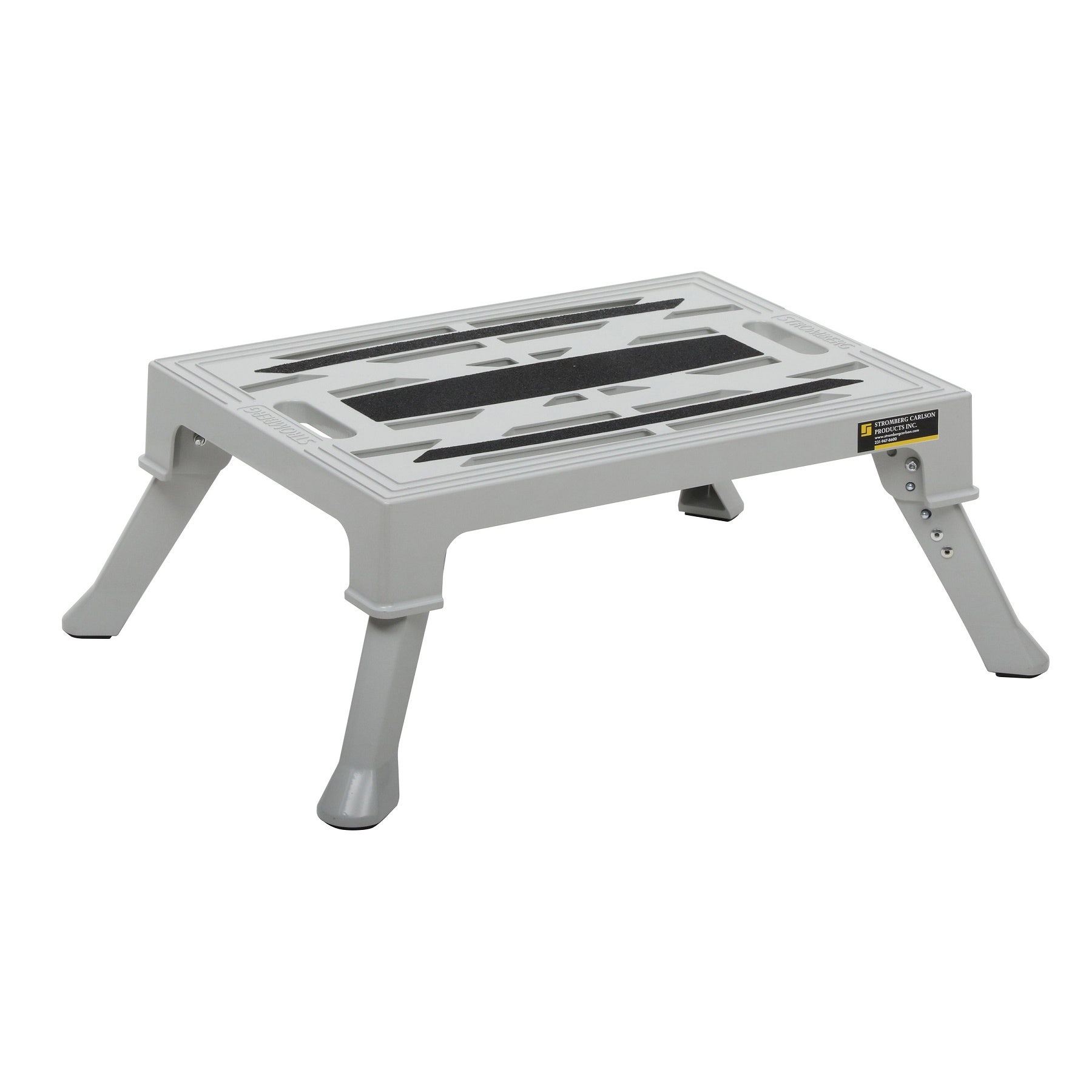 Stromber Non-Adjustable Alum. Platform Step Stromber Non-Adjustable Alum.