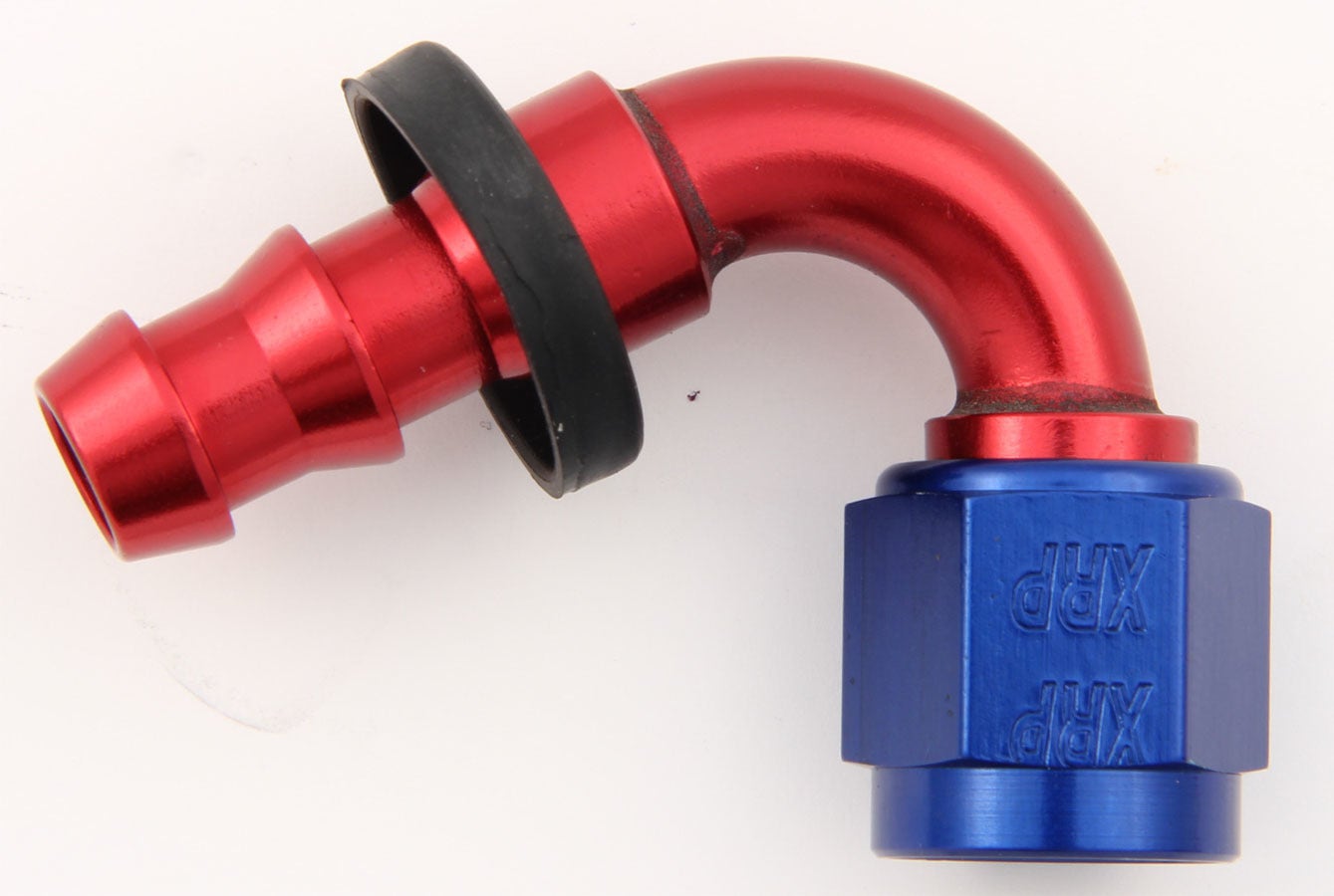 Xrp 231208 Size 8 120 Degree Push-On Hose End   Size 8 120 Degree Push-On Hose
