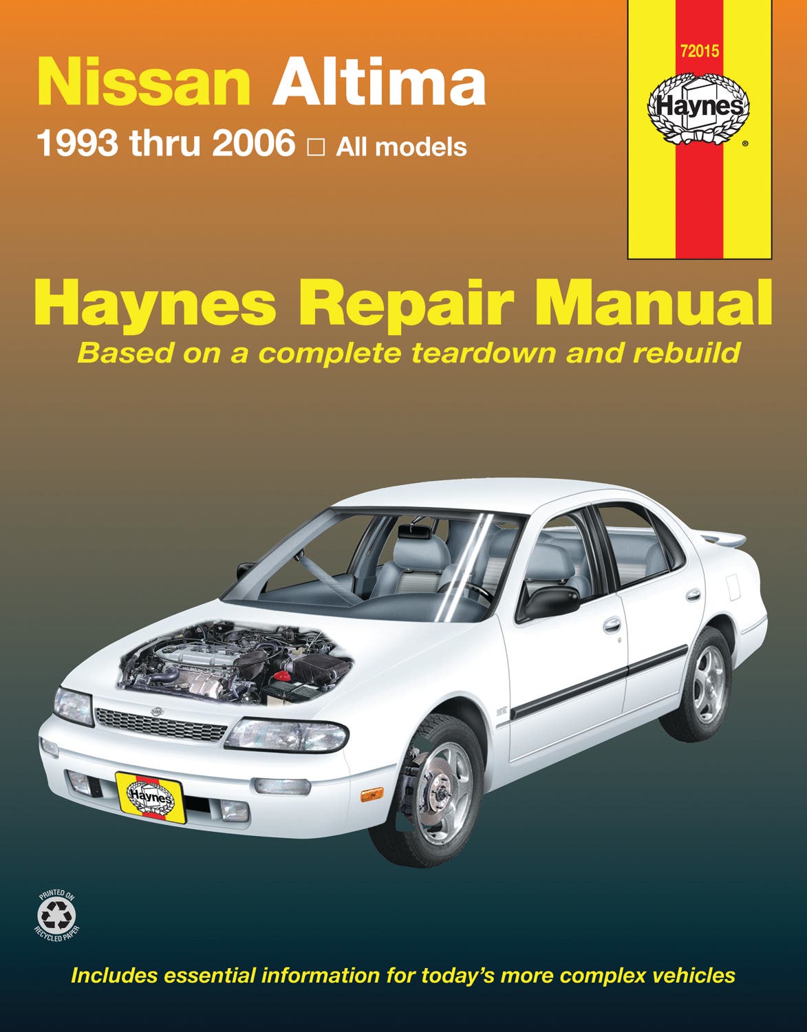 Nissan Altima, 1993-2001 (Hayne's Automotive Repair Manual) Nissan Altima,