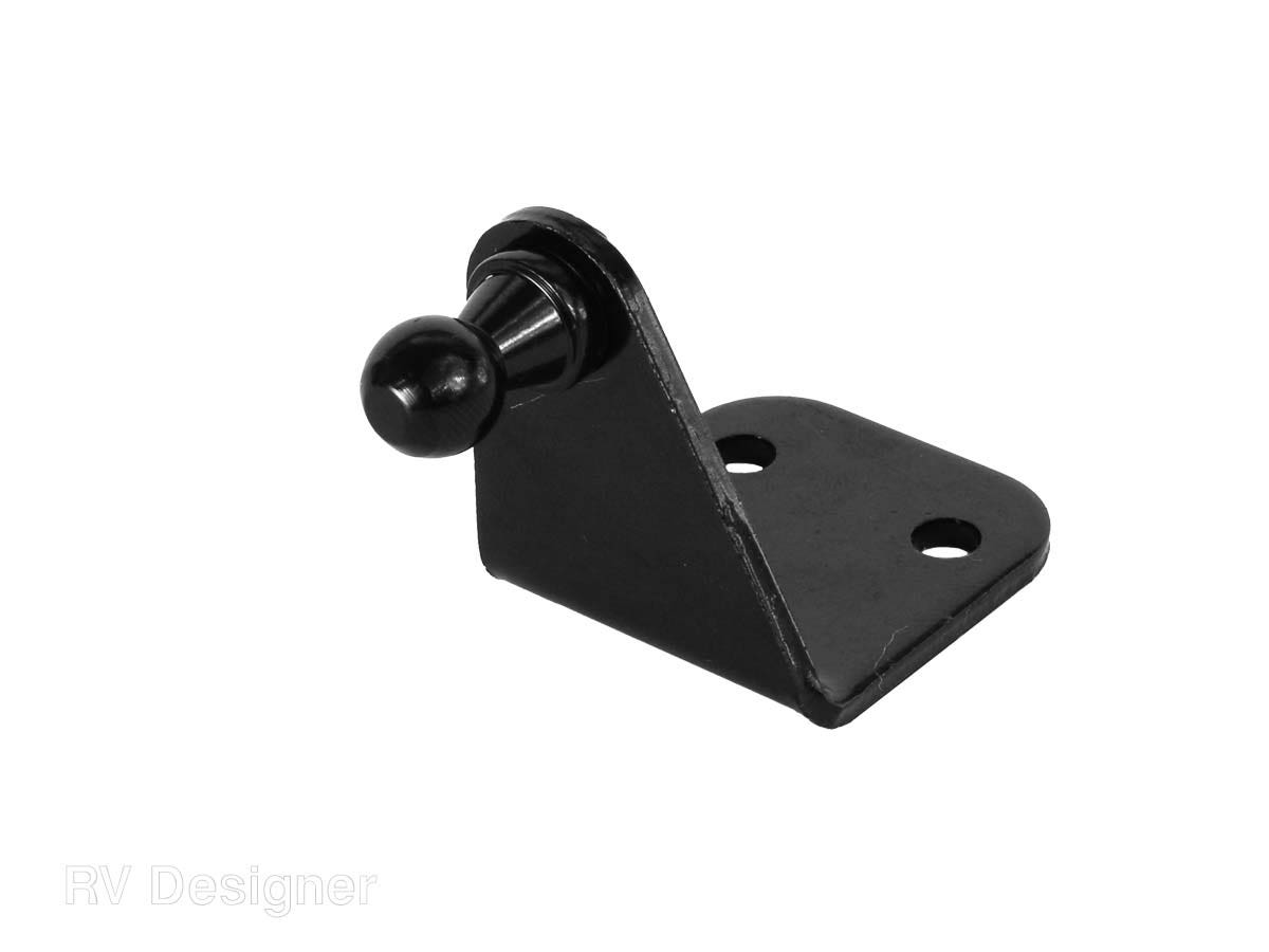 Rv Designer G845, Gas Prop Bracket, 1 Inch Offset, 2 Per Pack, Exterior Hardware