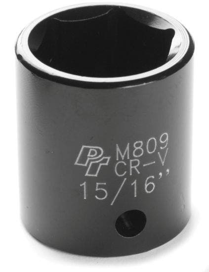 Performance Tool M809 1/2 Dr. 15/16 6-Point Impact Socket   1/2 Dr. 15/16