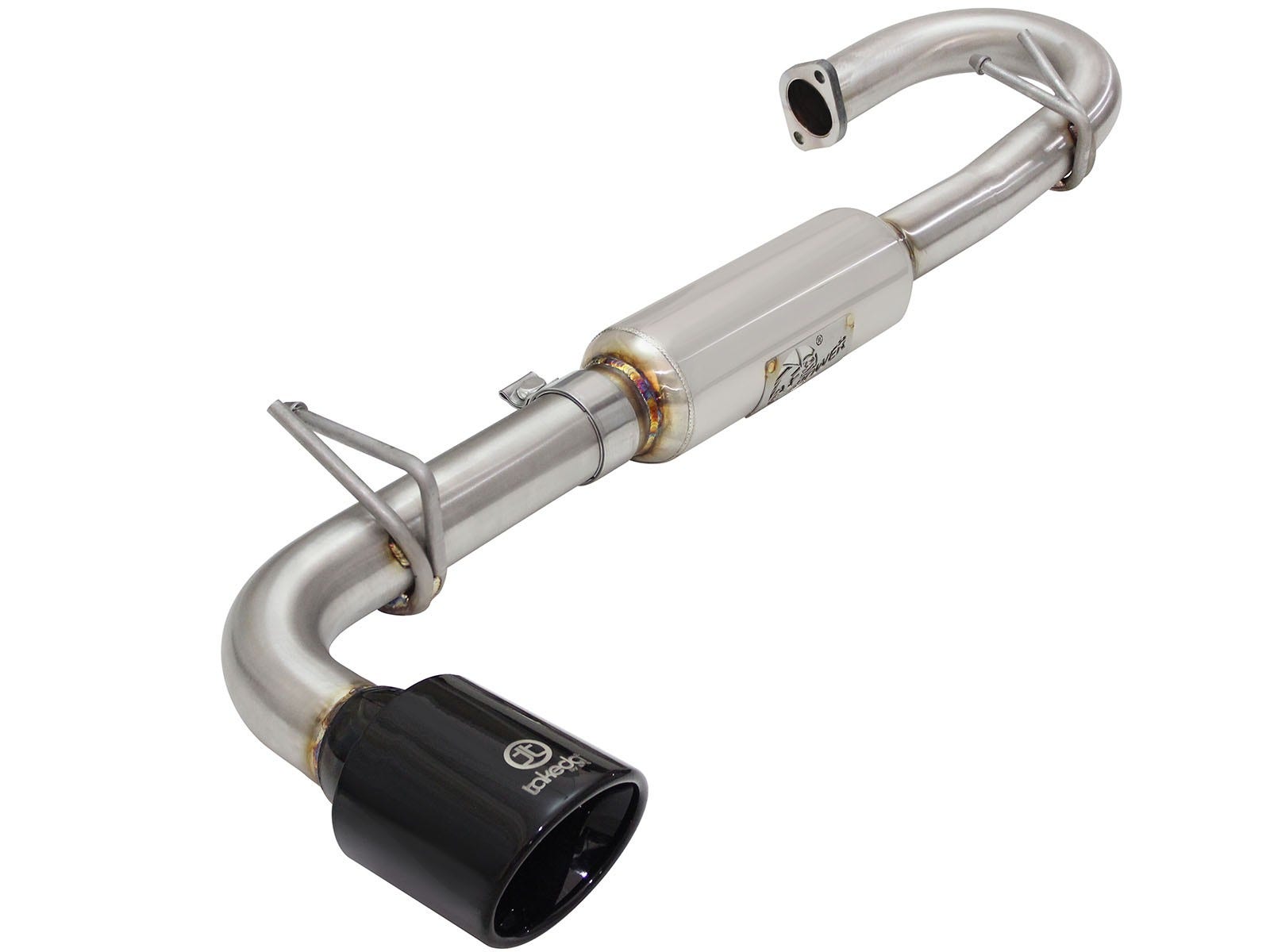 Afe Power 49-36025-B 2-1/4" - 2-1/2" Stainless Steel Axle-Back Exhaust System