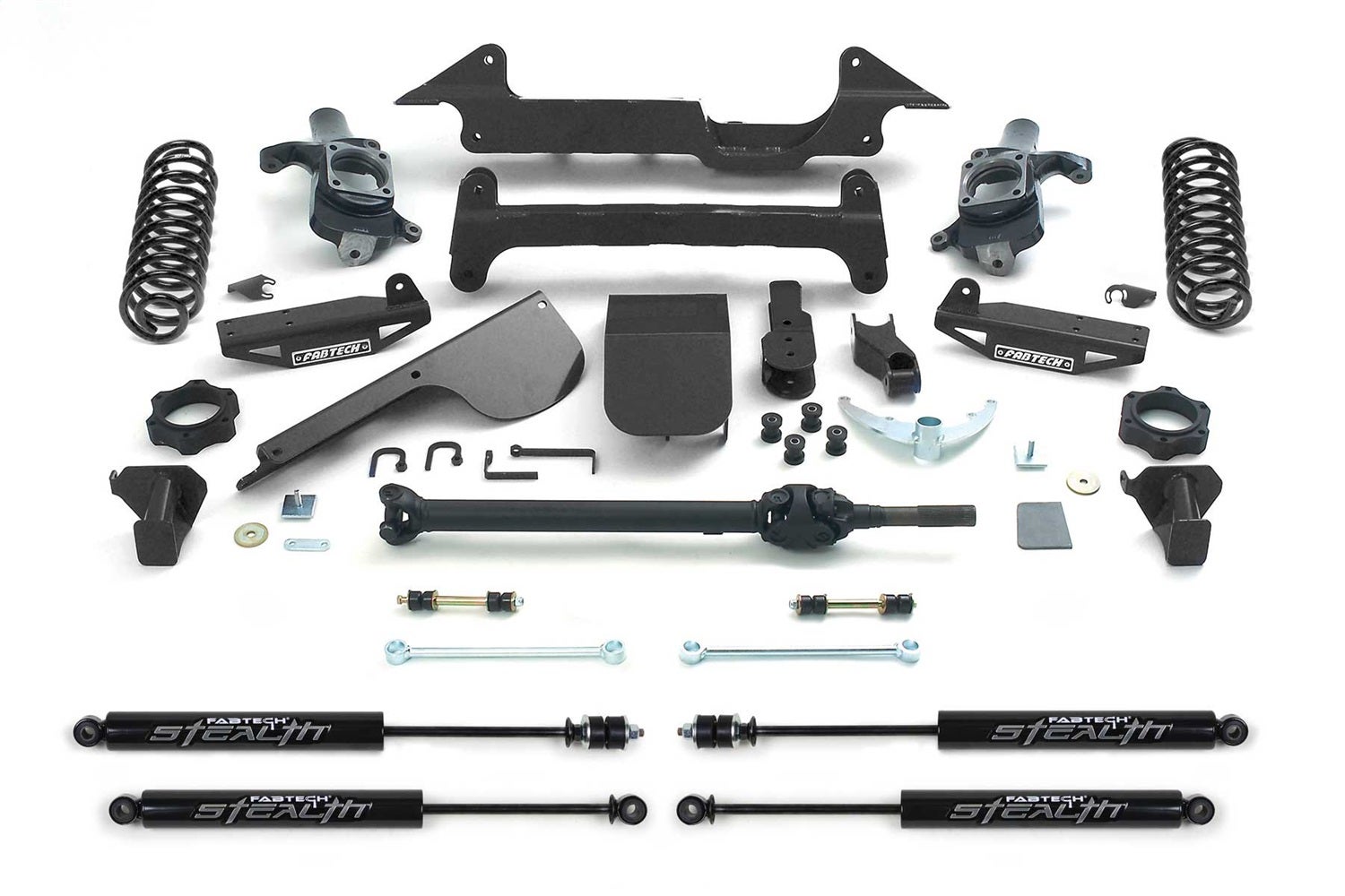 Fabtech K5000m Performance Lift System W/Shocks Fits 03-08 H2   Performance Lift