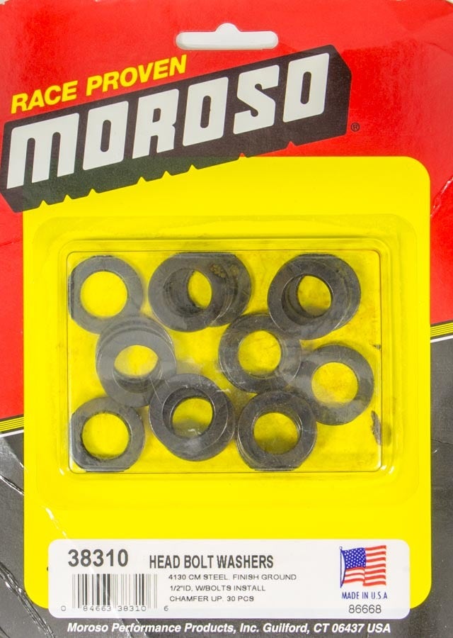 Moroso 38310 1/2" Head Bolt Washer   1/2  Head Bolt Washer