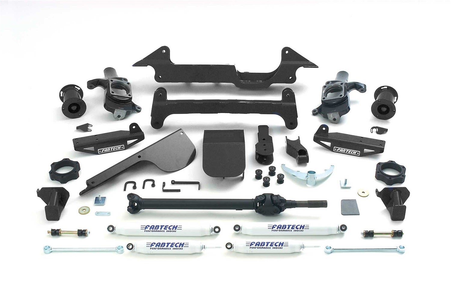 Fabtech K5001 Performance Lift System W/Shocks Fits 03-05 H2   Performance Lift