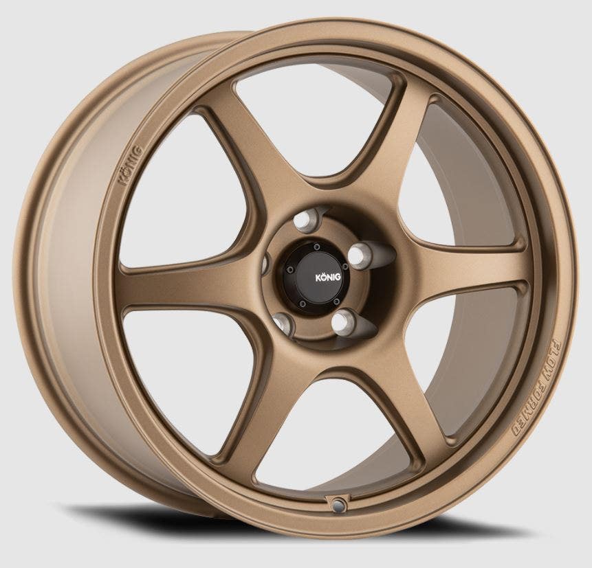 Konig Hexaform Custom Wheel - 15X7.5, 35 Offset, 4X100 Bolt Pattern, 73.1Mm Hub