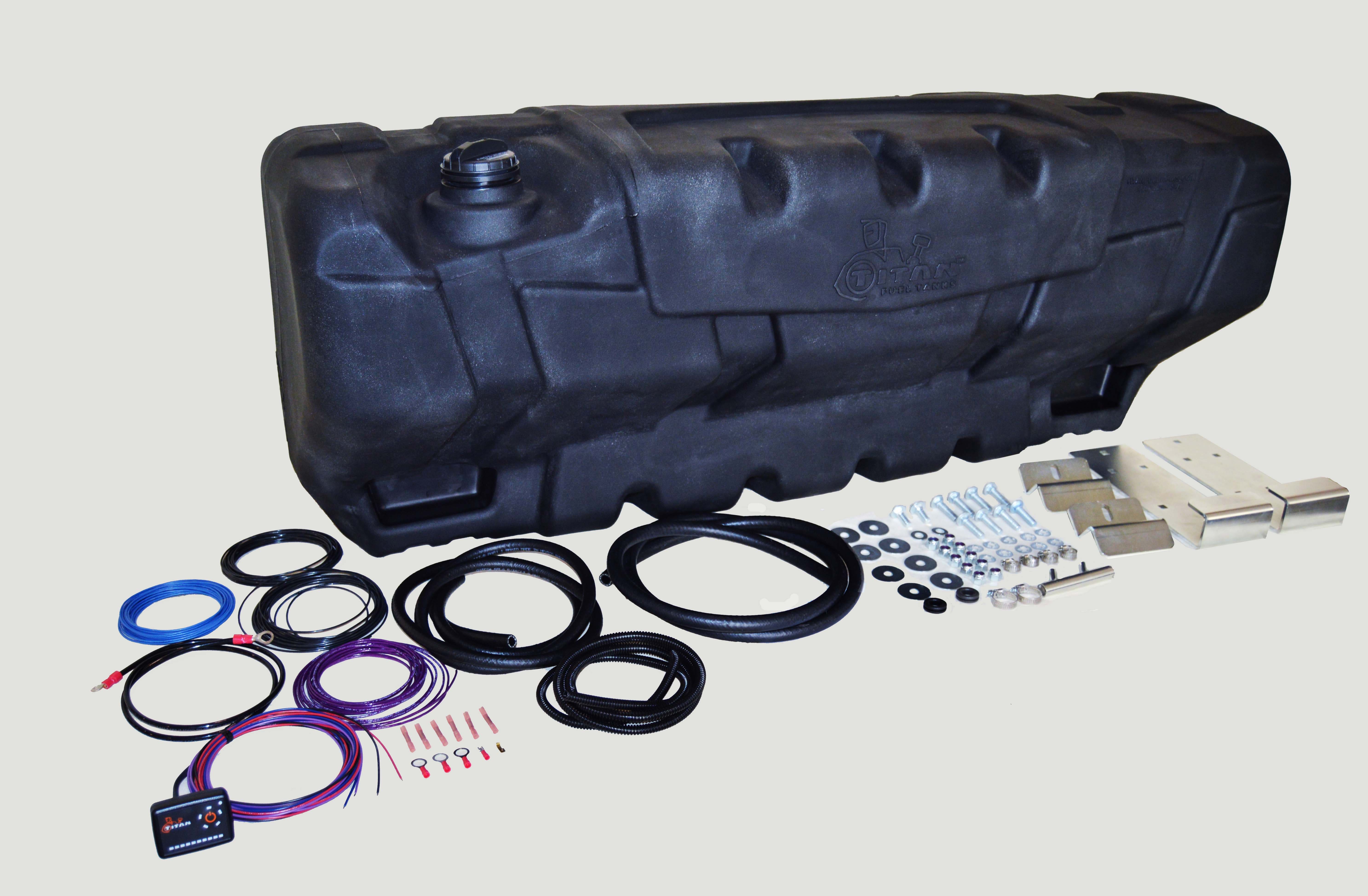 Titan Fuel Tanks 5410040 Travel Trekker Auxiliary Diesel Fuel System   Travel