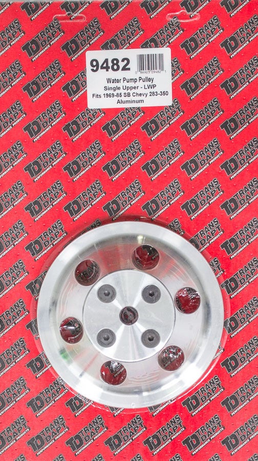 Trans-Dapt 9482 Aluminum Single-Groove Water Pump Pulley Trans Dapt 9480