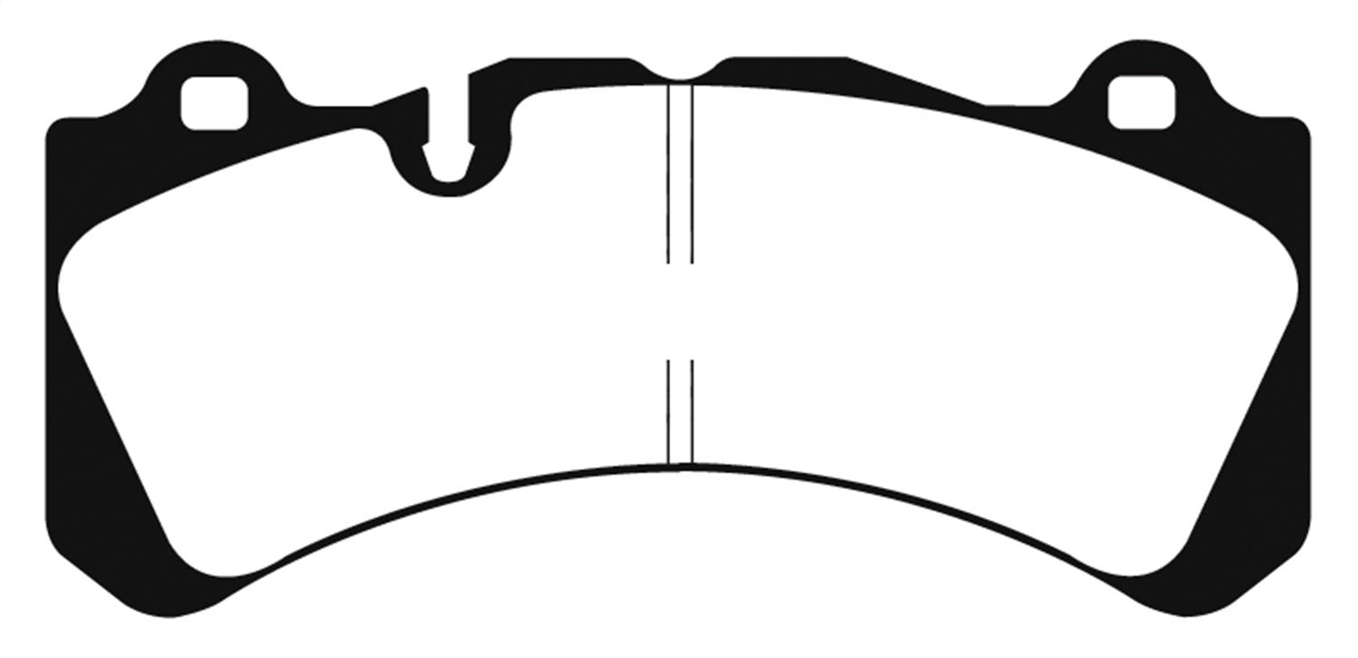 Ebc Brakes Dp4071r Yellowstuff Street And Track Brake Pads Fits 14-23 S60 V60
