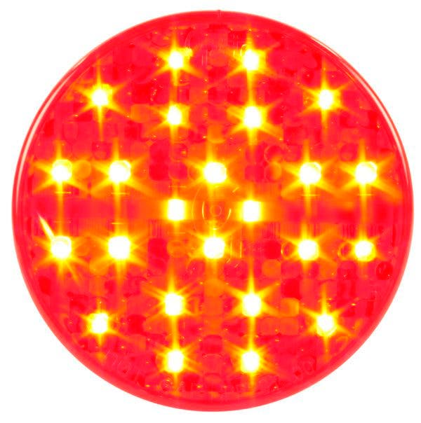 Grote G4002 4" Hi Count Led Stop Tail Turn Light , Red   Tail Light Assembly-