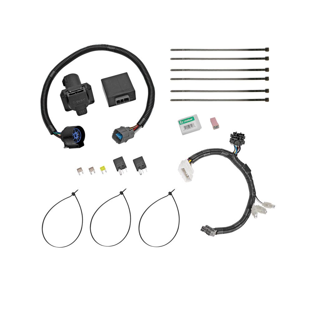 Tekonsha 118265 Tow Harness Wiring Package Fits 12-15 Pilot   Tow Harness Wiring