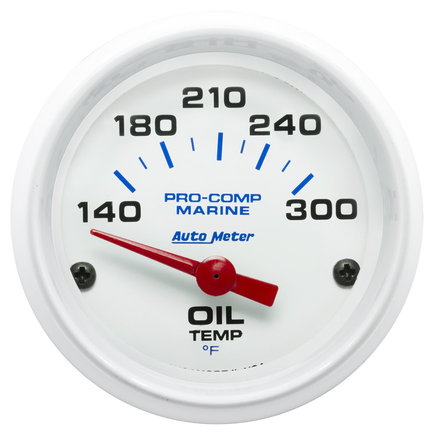 Autometer 200764 Marine Electric Oil Temperature Gauge   Marine Electric Oil