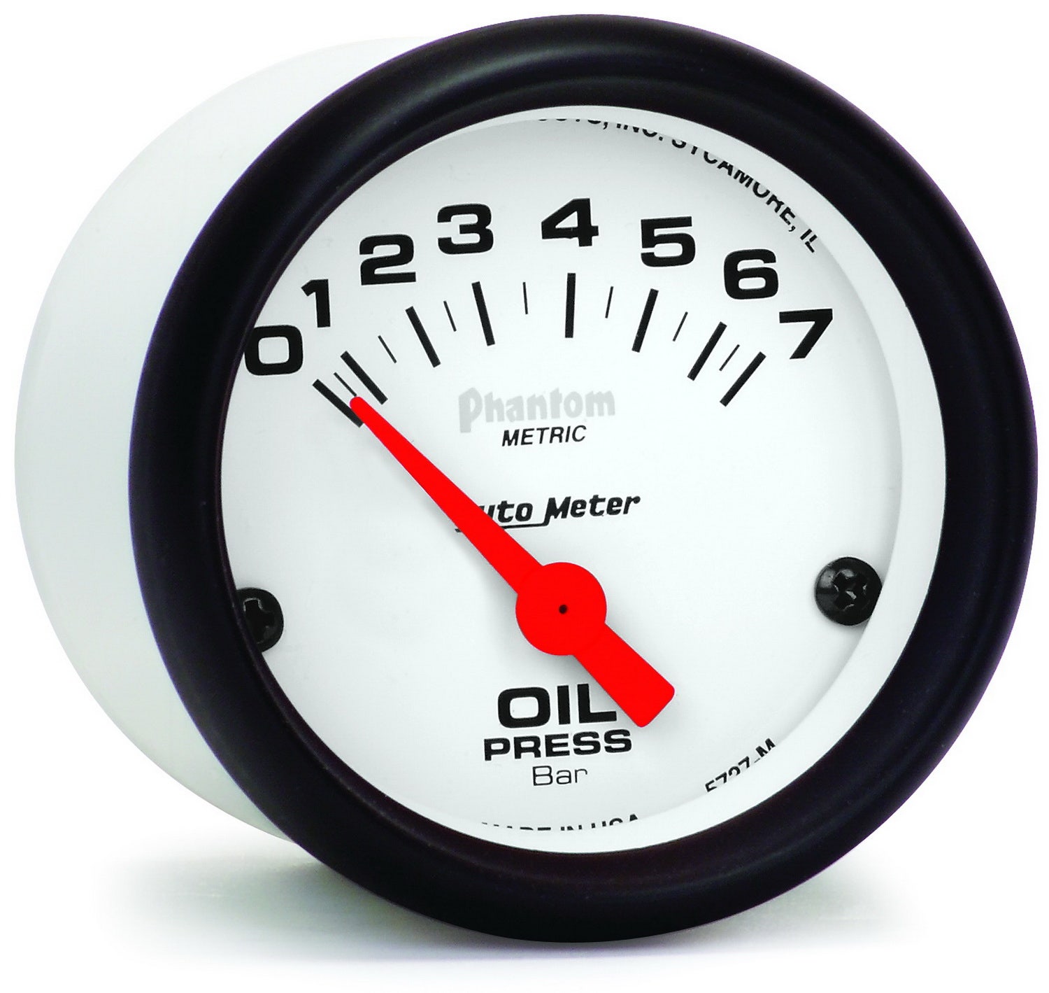 Autometer 5727 Phantom Electric Oil Pressure Gauge Auto Meter Products  Gauge