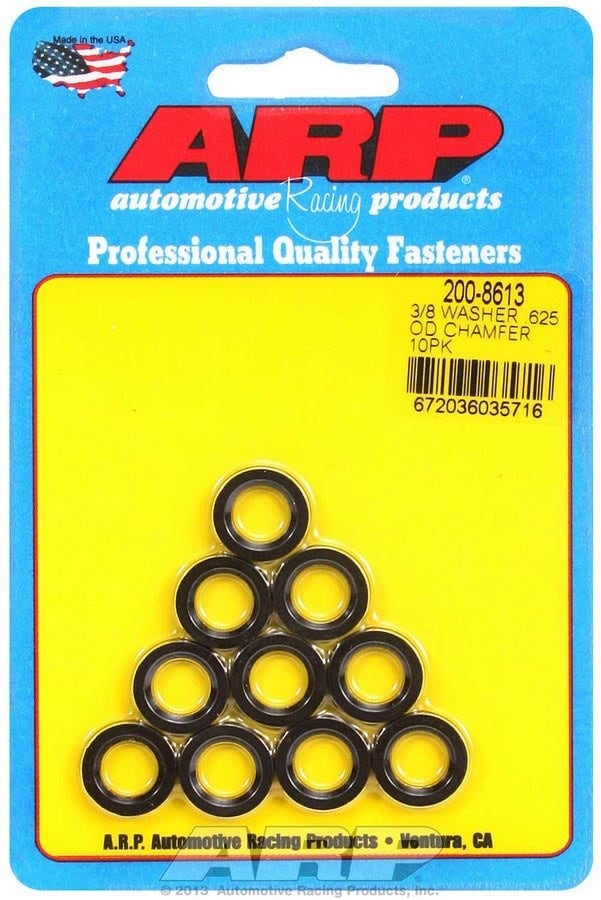 Arp (200-8613) Chamfer Washer, Black Arp () Chamfer Washer, Black