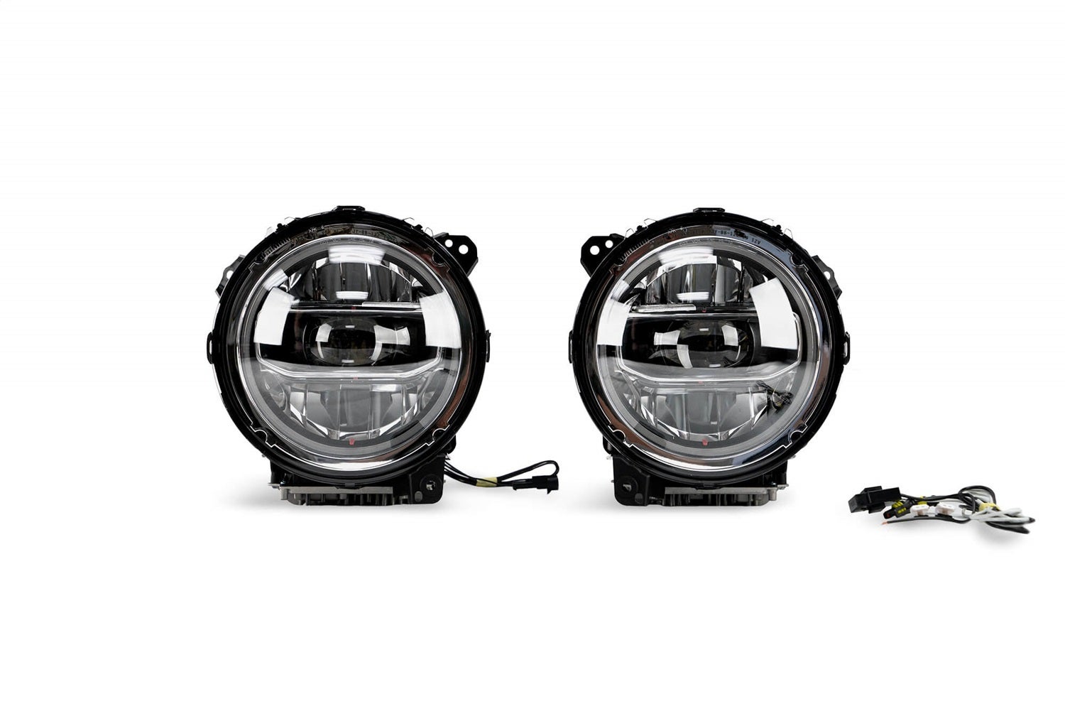 Dv8 Offroad Hlcjl-01 Led Headlights Fits 18-22 Gladiator Wrangler (Jl)   Led