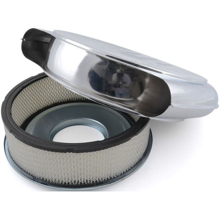 Racing Power R2194c Chrome Retro Style Cadillac/Oldsmobile Air Cleaner Racing