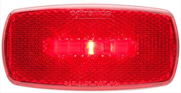 Optronics Mcl0032rbbp Red Led Marker/Clearance Light  P Red Led Marker/Clearance
