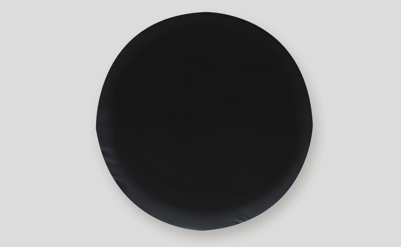 Adco 1736 Black Vinyl Spare Tire Cover I (Fits 28" Diameter Wheel)   Black Vinyl