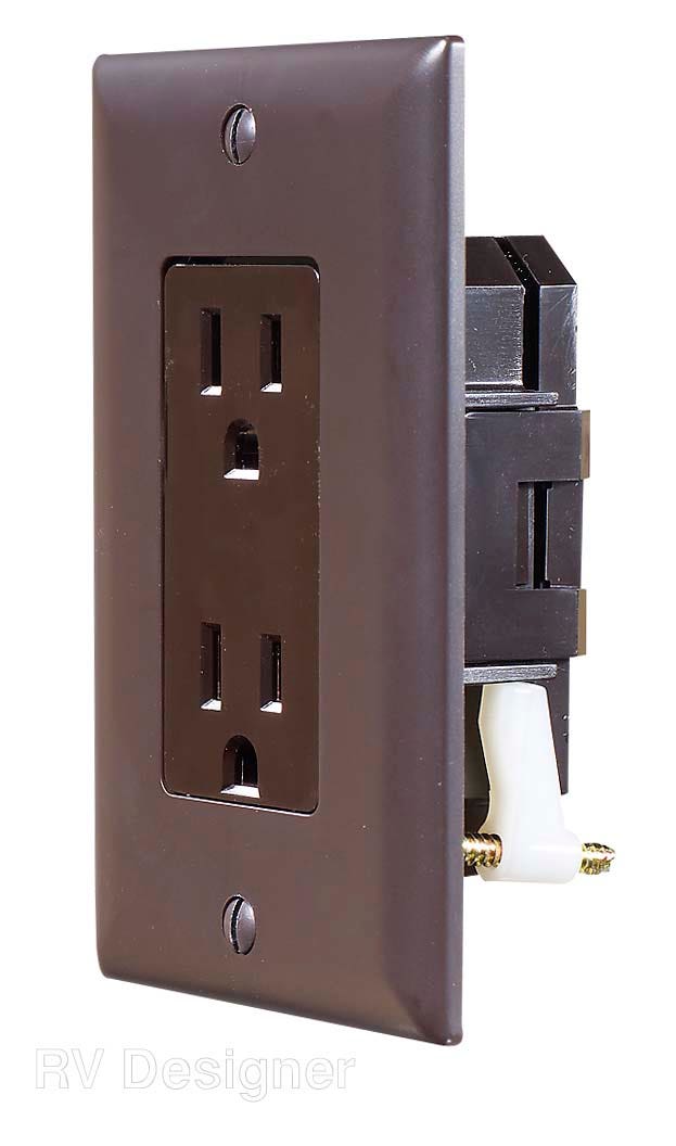 Dual Outlet W/Cover-Plate   Receptacle  Number Of Receptacle - Dual, Recommended