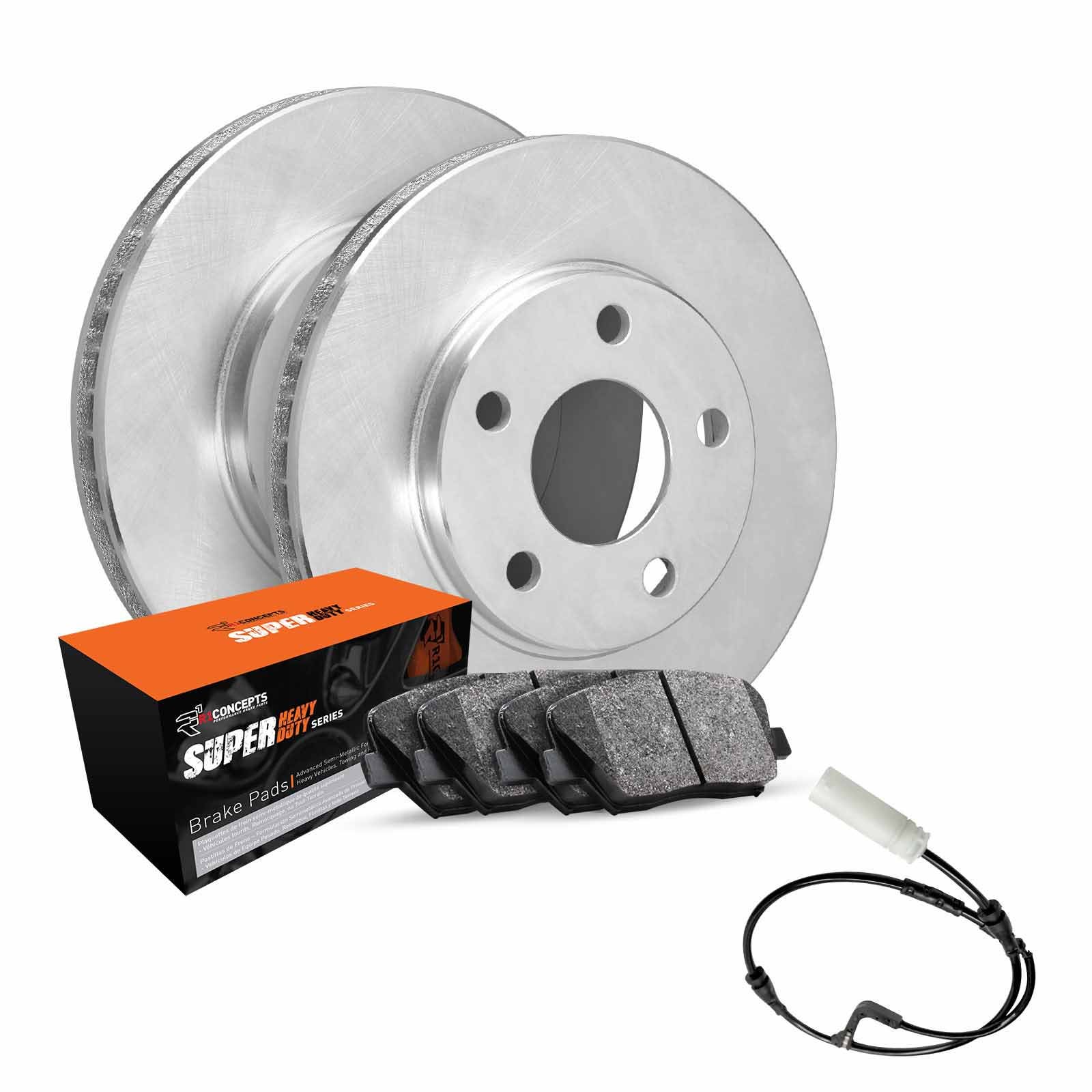 R1 Concepts Wfxc1-40001 R1 Concepts Brake Rotor- Blank With Sup Dty Pads & Snsr