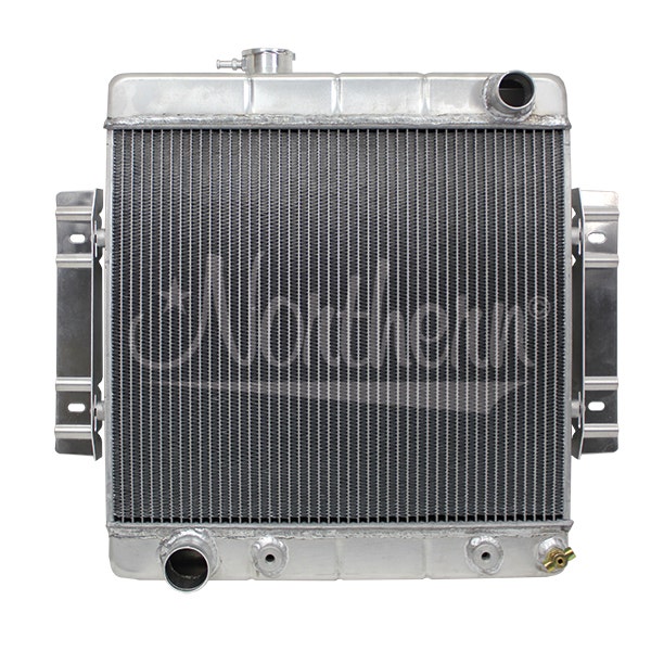 Northern Radiator 20-1/4 In W X 19-3/4 In H X 3-1/8 In D, Passenger Side Inlet,