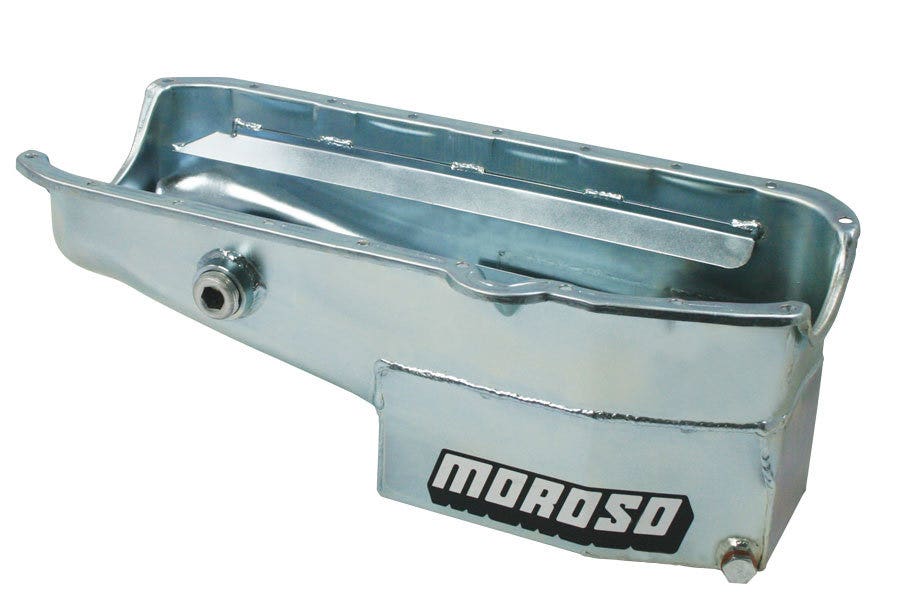 Sbc C/T Oil Pan - 7Qt. Rh Dipstick W/Ins. Plug Sbc C/T Oil Pan - 7Qt. Rh