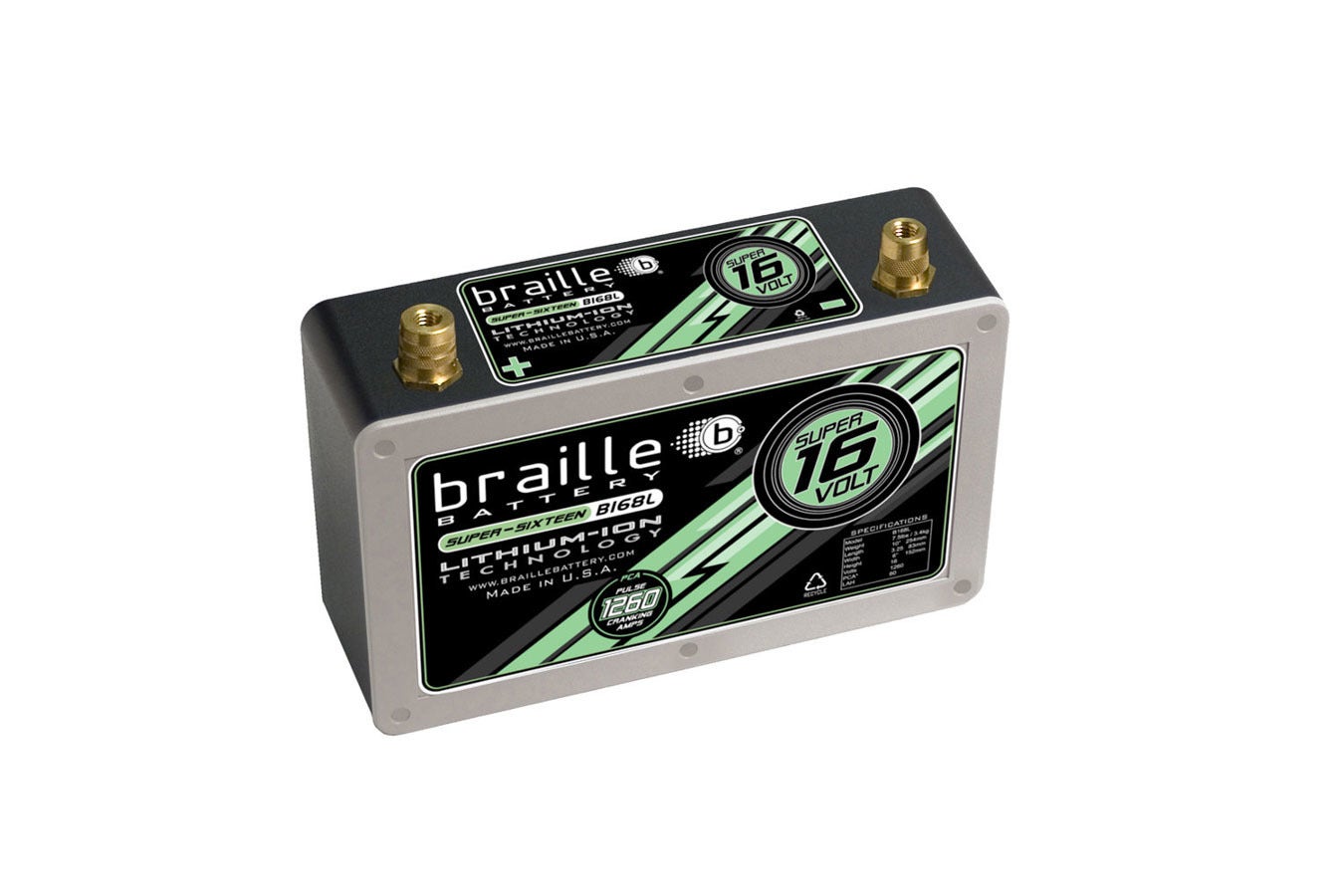 Lithium Ion Super 16 Volt Battery 1925 Amps Lithium Ion Super 16 Volt Battery