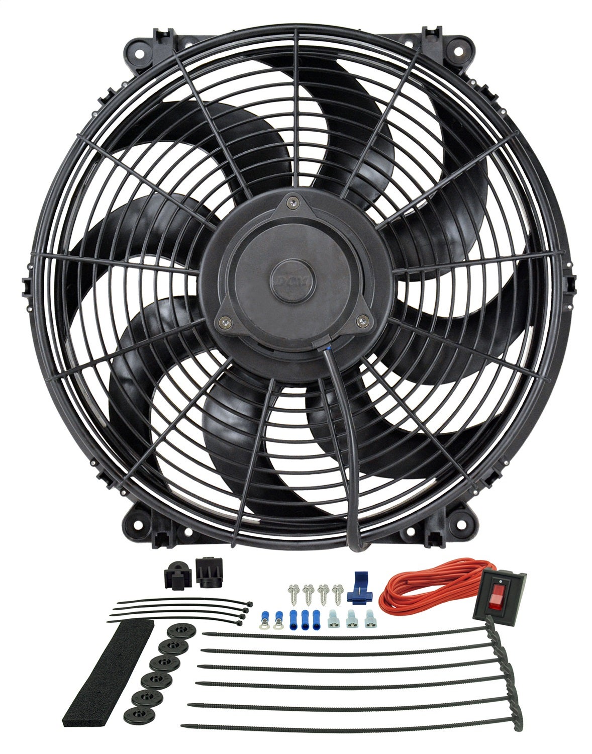 Derale 16516 Tornado Electric Puller Fan   Tornado Electric Puller Fan