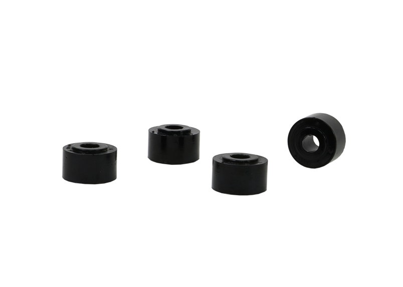 Whiteline W31408 Shock Absorber Bushing, Black  W23180 Stabilizer Bar Link Kit;