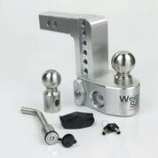 Weigh Safe Ws6-2, 6" Drop Hitch W/ 2" Shank/Shaft, Adjustable Aluminum Trailer