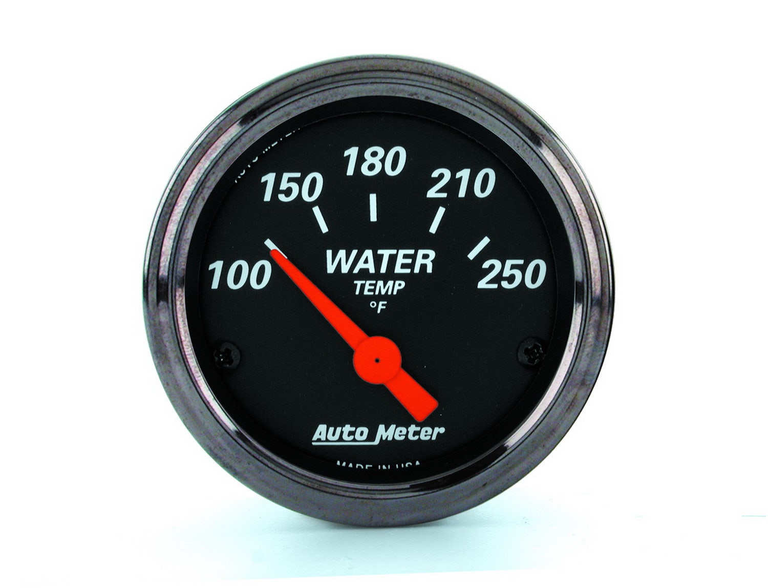 Autometer 1436 Designer Black Water Temperature Gauge Auto Meter Products  Gauge