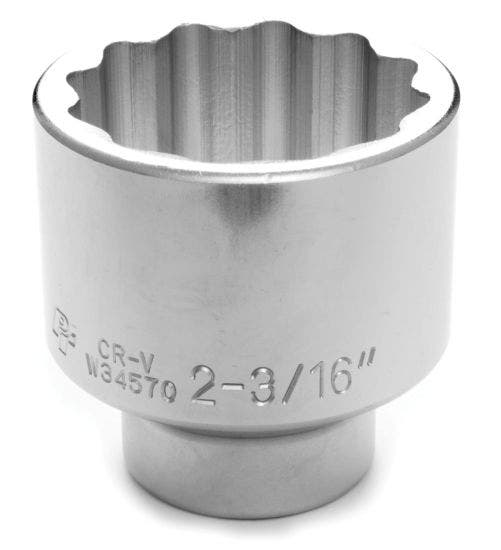 Performance Tool W34570 3/4" Drive 12-Point Sae Standard Socket, 2-3/16"   3/4