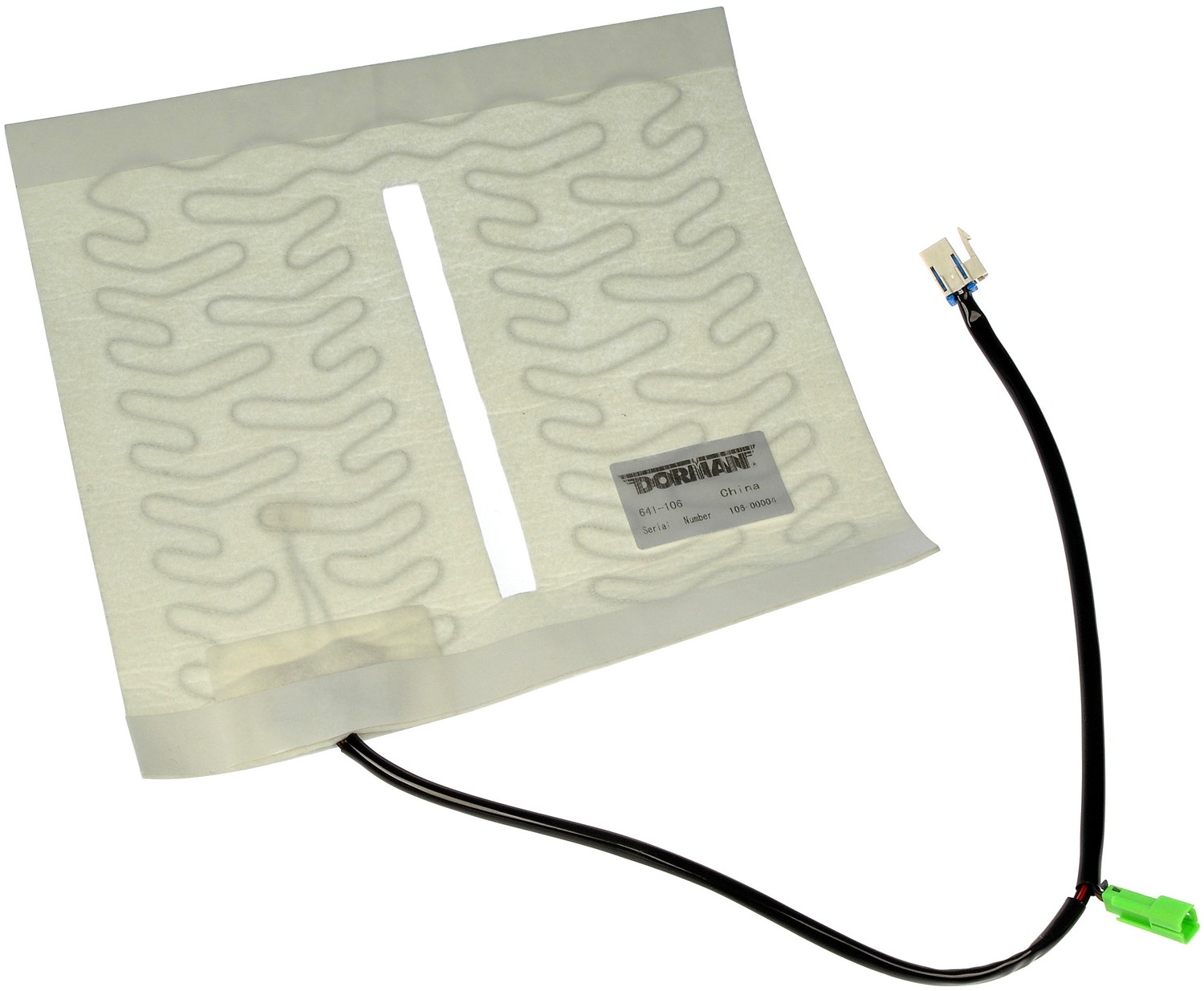 Dorman - Oe Solutions Seat Heater Pad P/N:641-106 Body Switch & Relay