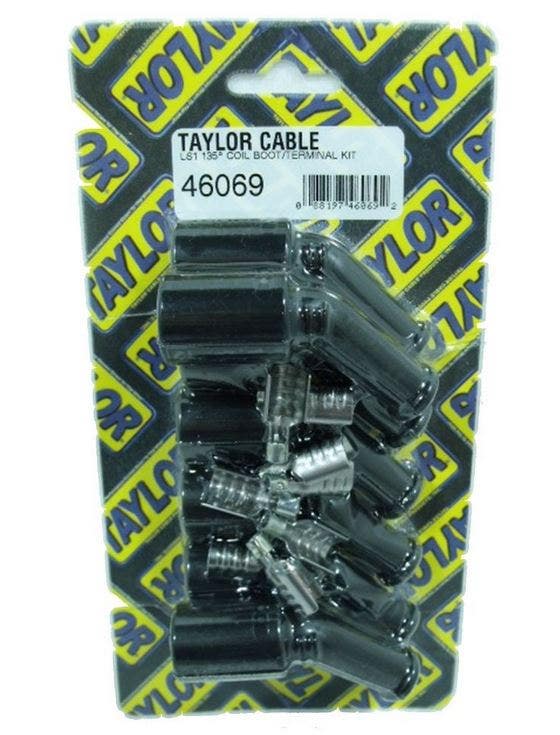 Taylor Cable 46069 Distributor Boot / Terminal Kit   Spark Plug Boot; Style -