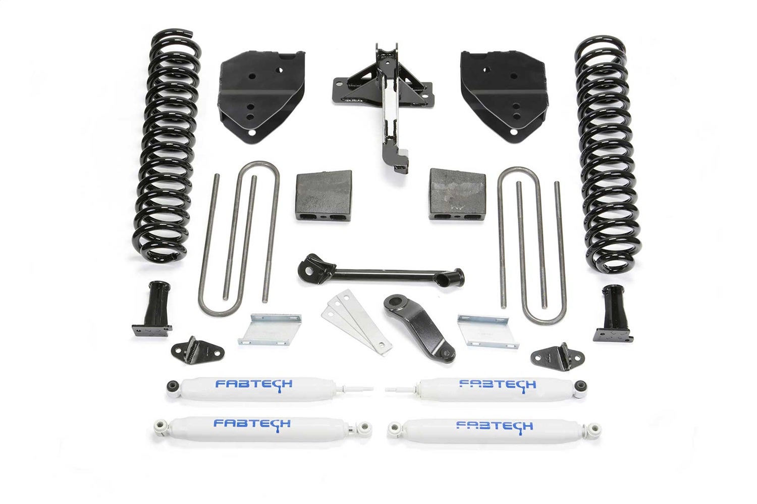 Fabtech K2214 Basic Lift System W/Shocks Fits F-250 Super Duty F-350 Super Duty