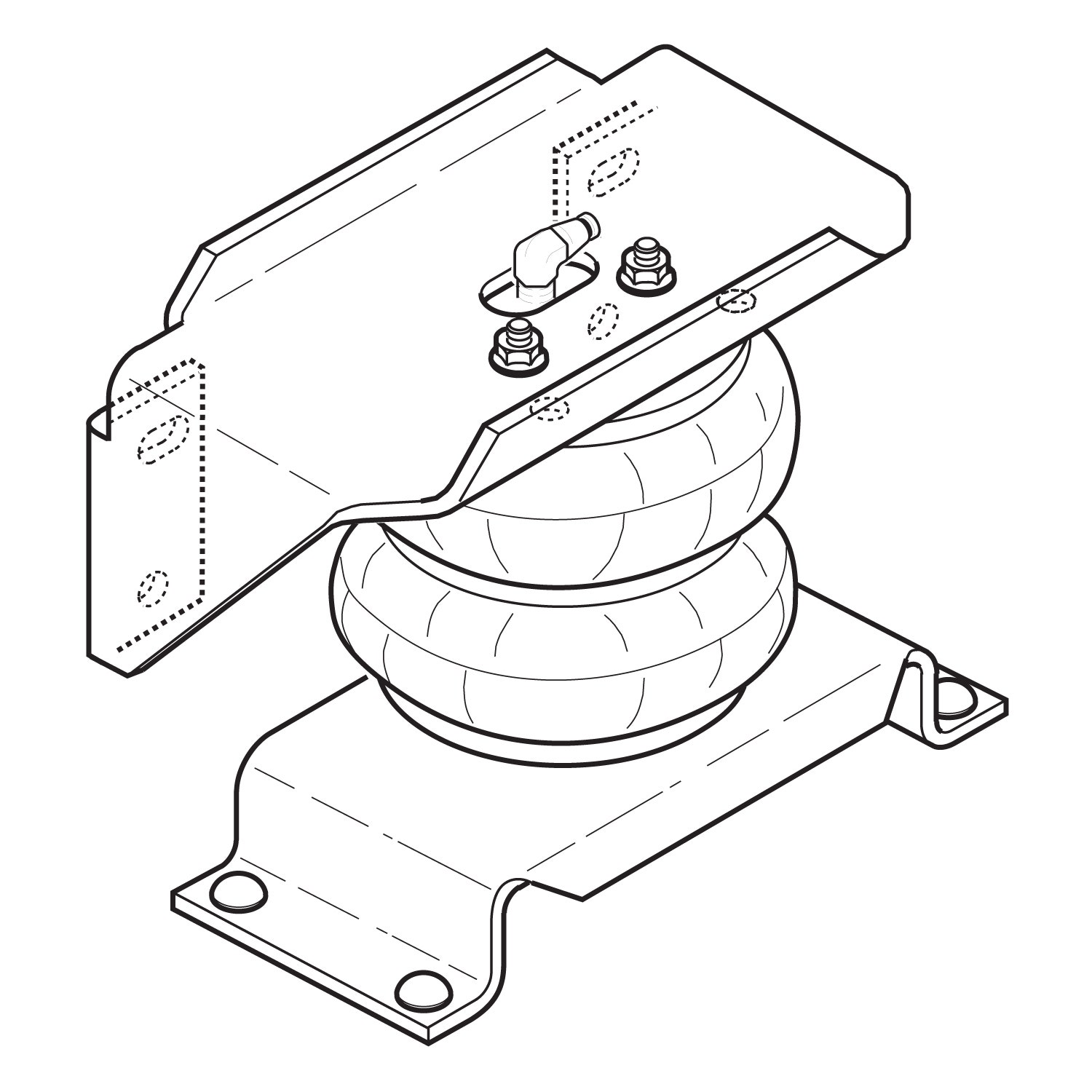 Firestone Ride-Rite 2404 Ride-Rite Air Helper Spring Kit Firestone Industrial