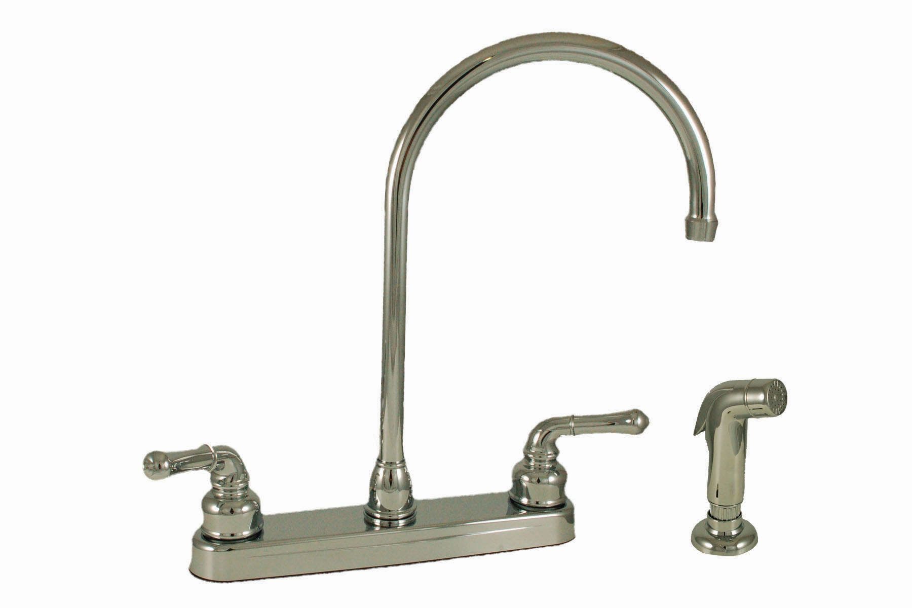 Empire Brass U-Ych801gs Rv Kitchen Faucet With Large Gooseneck Spout, Teapot