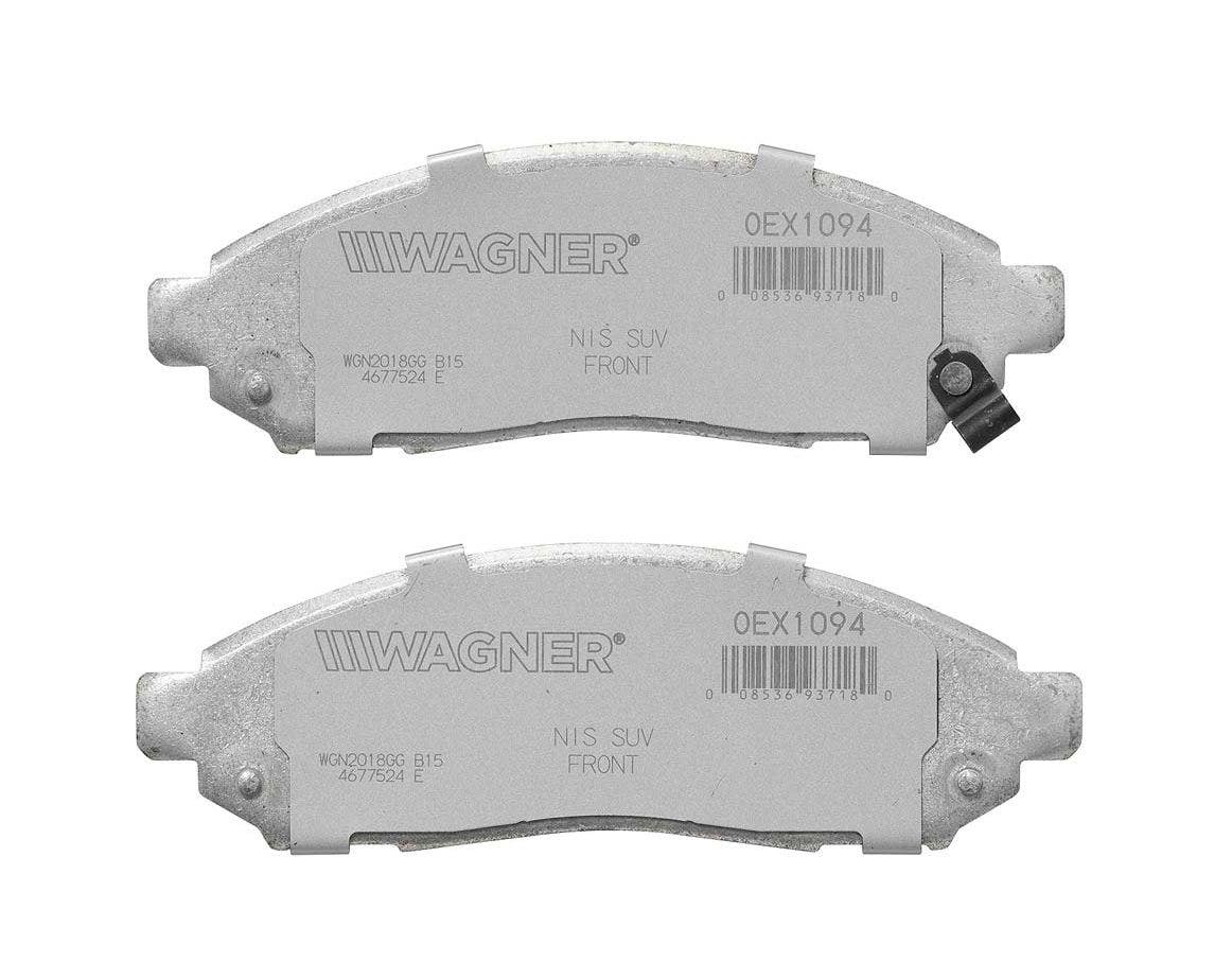 Wagner Brake Disc Brake Pad Set P/N:Oex1094 S Oex1092 Brake Pad Oex; Recommended