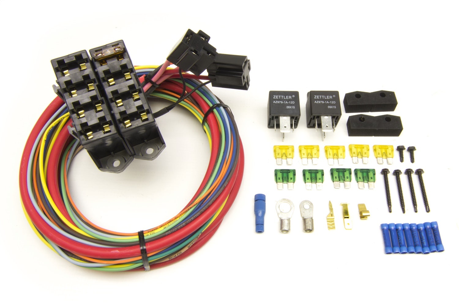 Painless Wiring 70118 7-Circuit Heavy Duty Auxiliary Fuse Block   7-Circuit