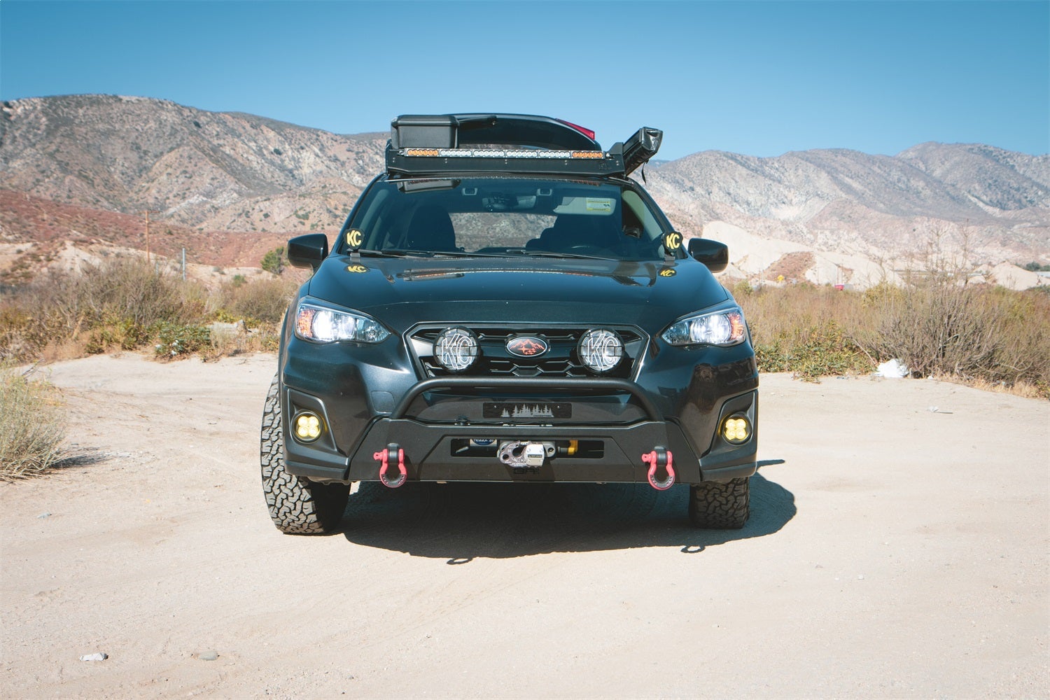 Body Armor Su-19339 Hiline Front Winch Bumper Fits 18-22 Crosstrek   Hiline
