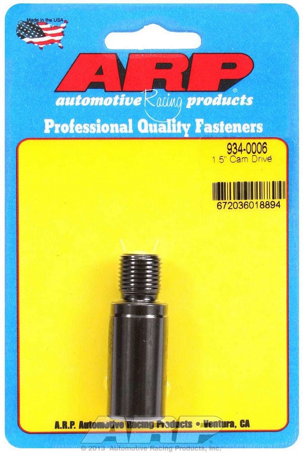 Arp 934-0006 9/16-18" Thread 0.625"-1.500" Length Camshaft Drive Seal Plate And