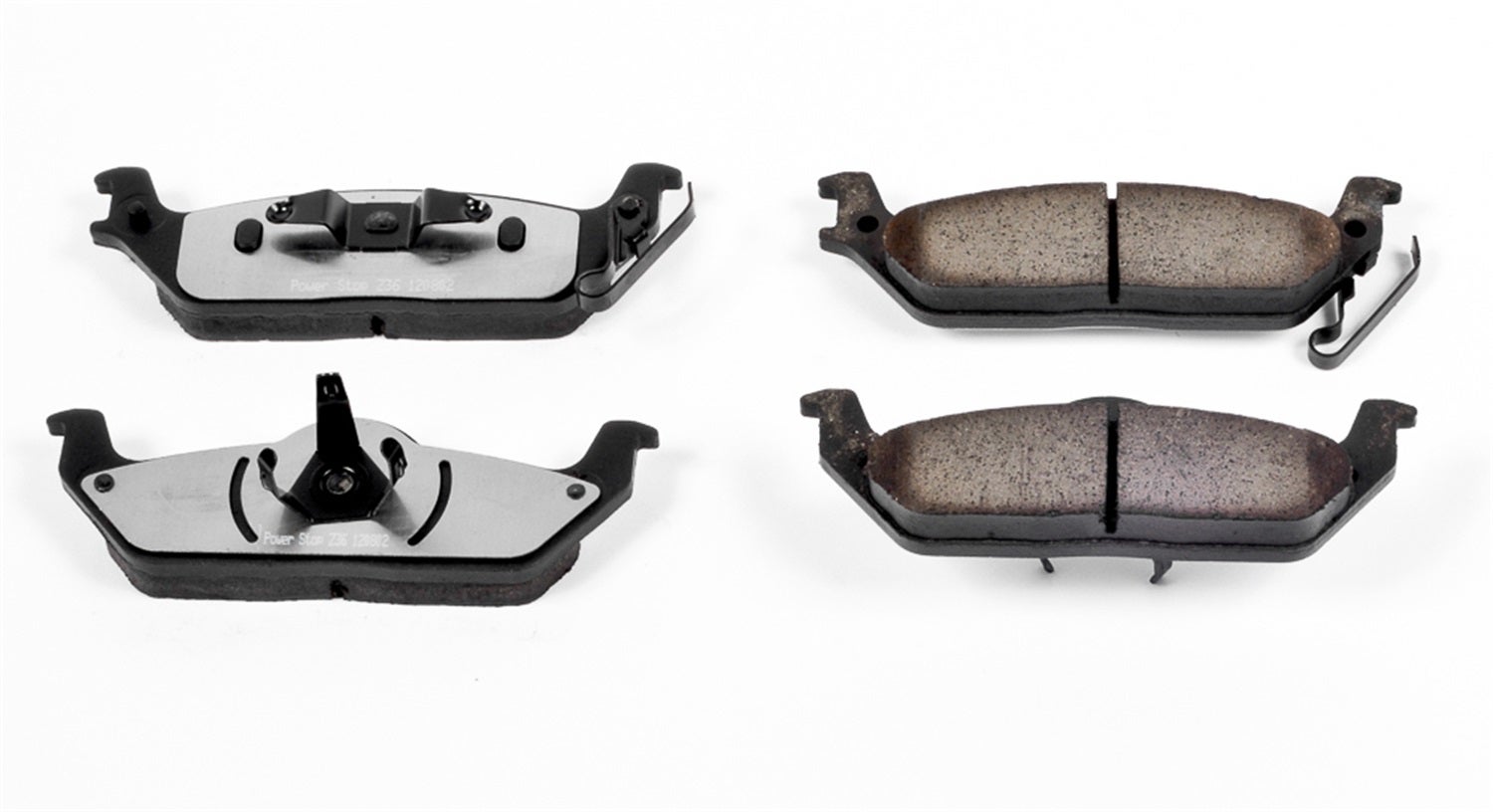 Power Stop Z36-1012 Rear Z36 Truck And Tow Brake Pads Power Stop  Rear Z36 Truck