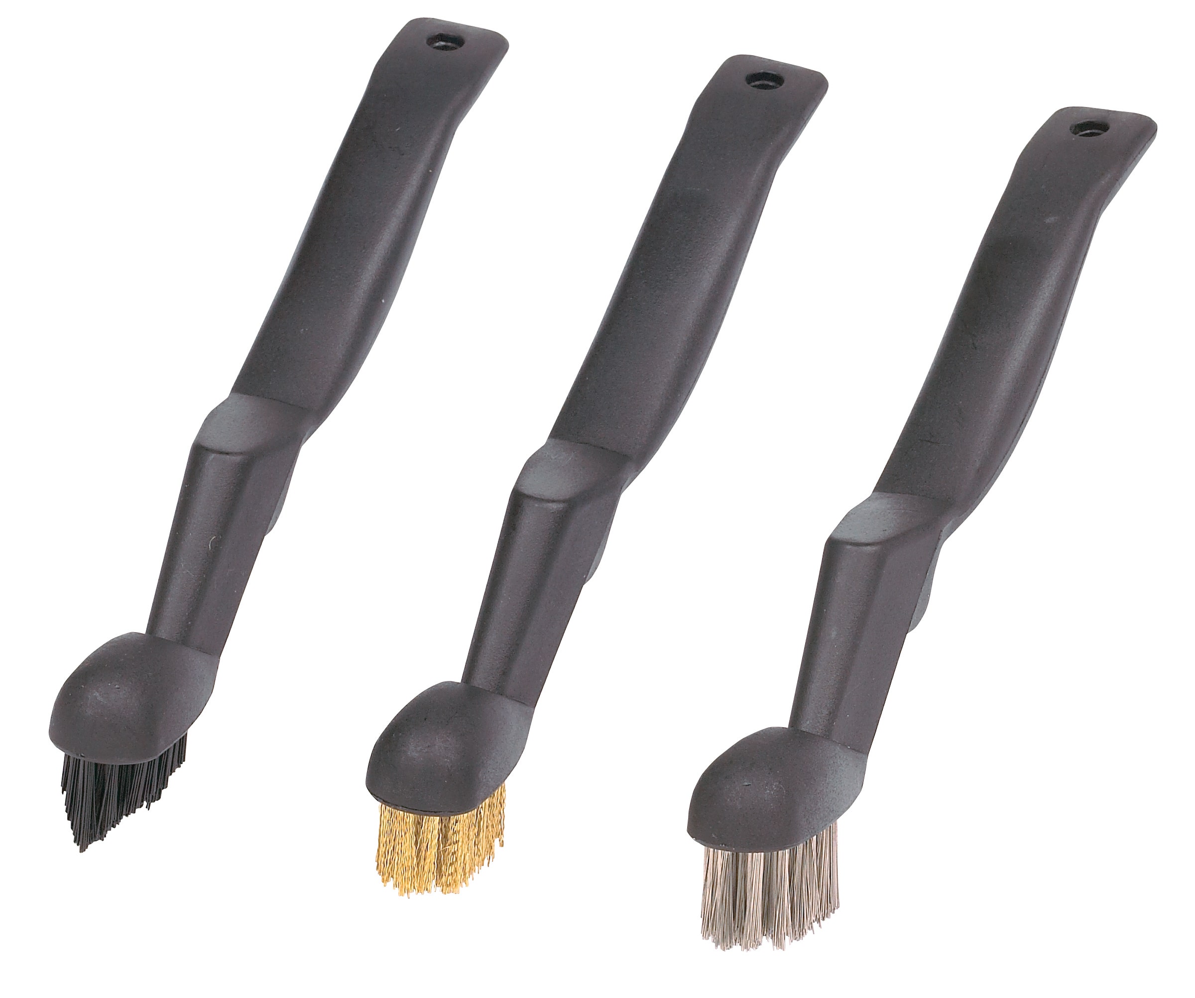 Deluxe Detail Brush 3 Pack   Parts Cleaning Brush Grip Tech (Tm); Used For -