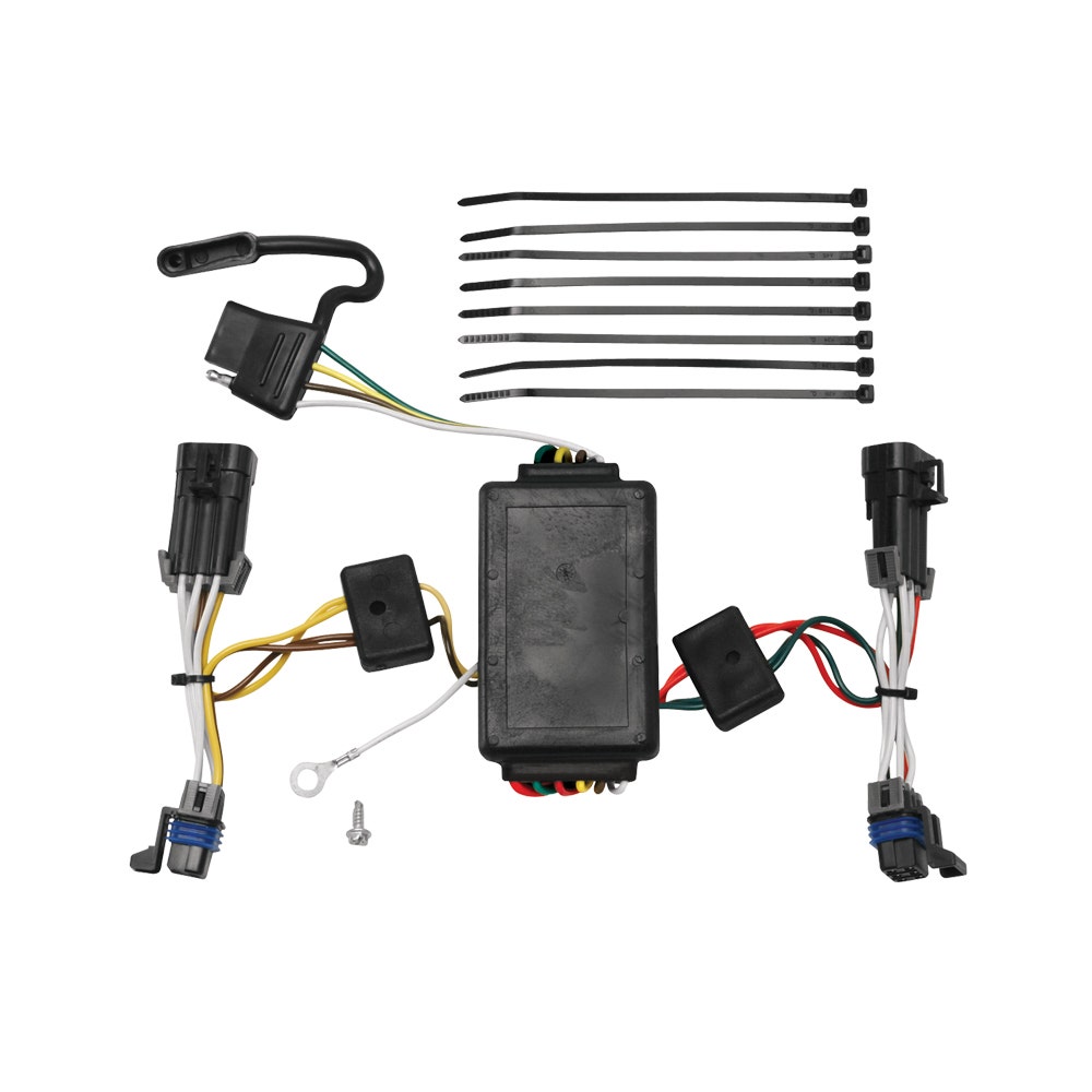 Tow Ready 118418 T-One Connector Assembly With Circuit Protected Converter,
