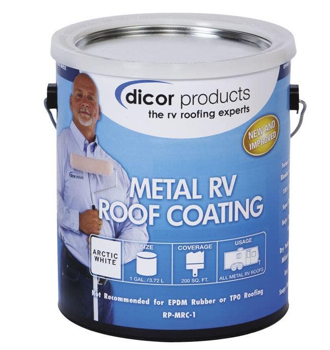 Dicor Corporation Rp-Mrc-1 Elastomeric Coating 1 Gallon, White  Corporation