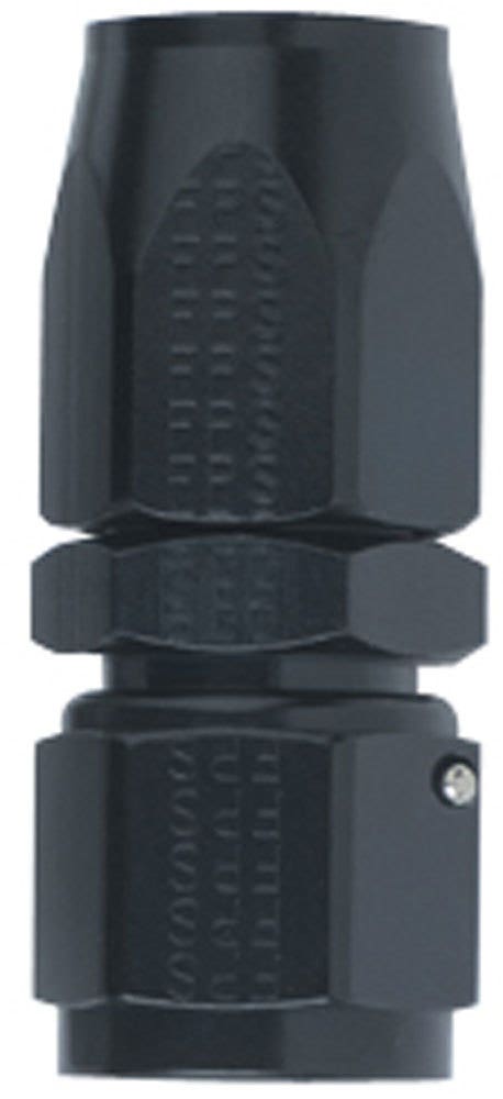 Fragola Performance Systems 100116-Bl #16 Straight Power Flow Hose End Black