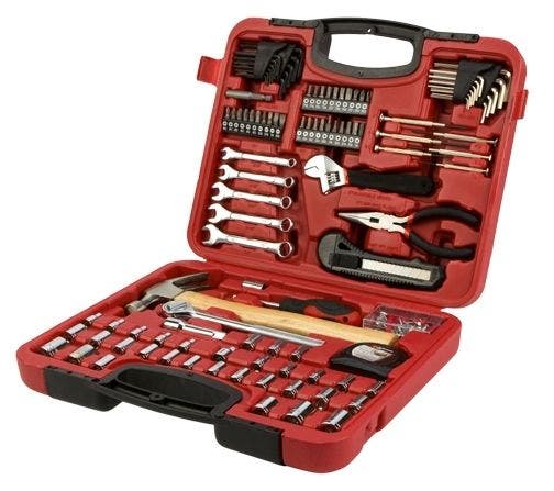 Performance Tool W1532 Sae/Metric 107 Piece Home & Auto Tool Set   Tool Set;
