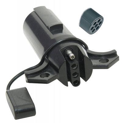 Husky Towing 30341 Adapter 7Round-4Flat  Towing  Adapter 7Round-4Flat