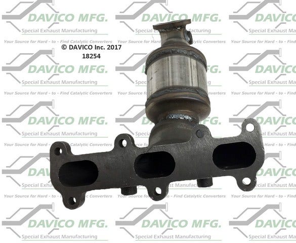 Davico Mfg Catalytic Converter P/N:18254  Catalytic Converter P/N: