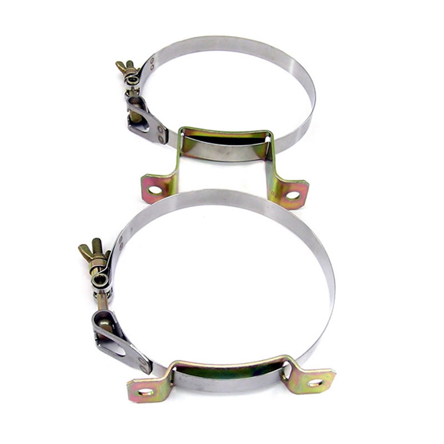 Nitrous Express 11109 Stainless Steel Bottle Brackets   Stainless Steel Bottle